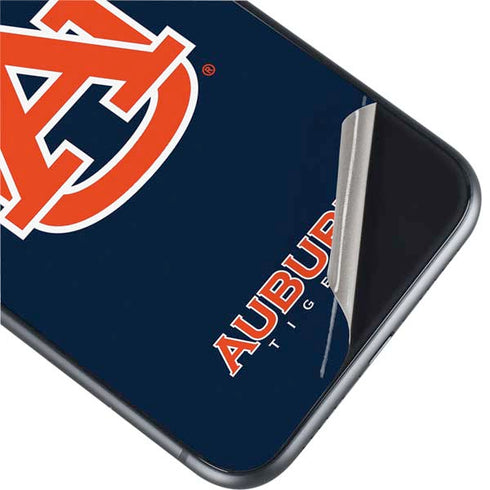 Auburn University Logo Blue iPhone 11 Skin