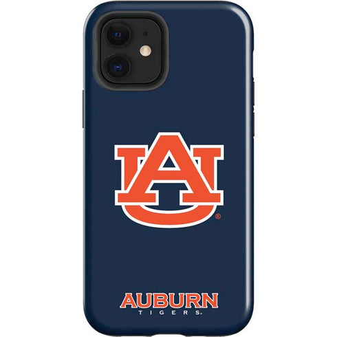 Auburn University Logo Blue iPhone 12 Impact Case