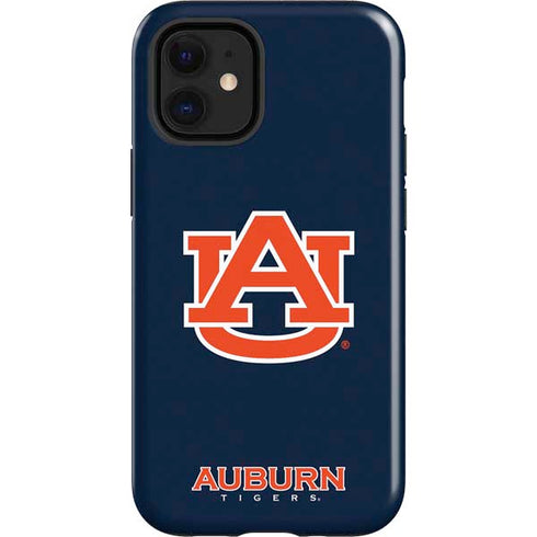 Auburn University Logo Blue iPhone 12 Mini Impact Case