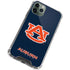 Auburn University Logo Blue iPhone 12 Pro Clear Case
