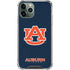 Auburn University Logo Blue iPhone 12 Pro Max Clear Case
