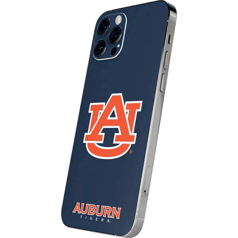 Auburn University Logo Blue iPhone 12 Pro Max Skin