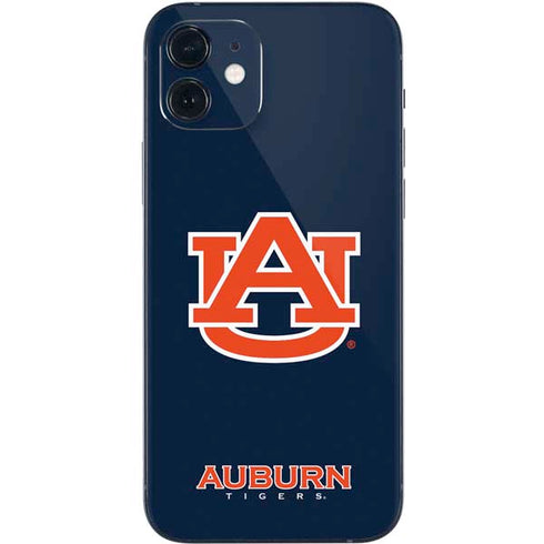 Auburn University Logo Blue iPhone 12 Skin