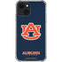Auburn University Logo Blue iPhone 13 Clear Case