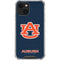 Auburn University Logo Blue iPhone 13 Mini Clear Case