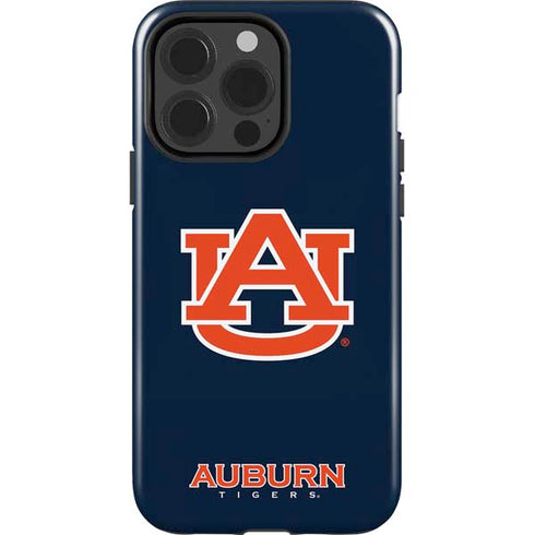 Auburn University Logo Blue iPhone 13 Pro Impact Case