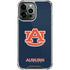 Auburn University Logo Blue iPhone 13 Pro Max Clear Case