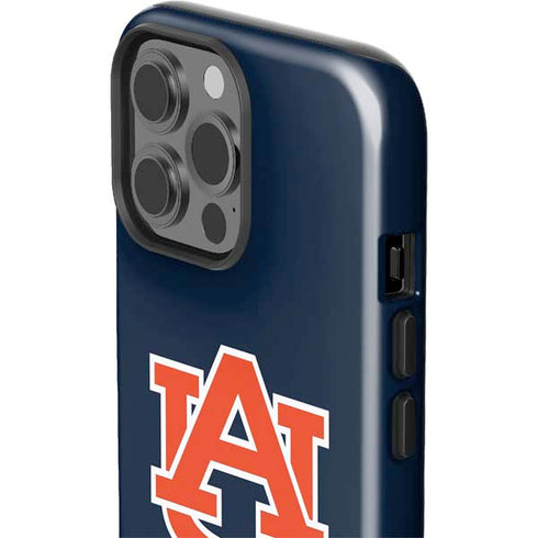 Auburn University Logo Blue iPhone 13 Pro Max Impact Case