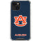 Auburn University Logo Blue iPhone 14 Clear Case