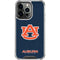 Auburn University Logo Blue iPhone 14 Pro Clear Case