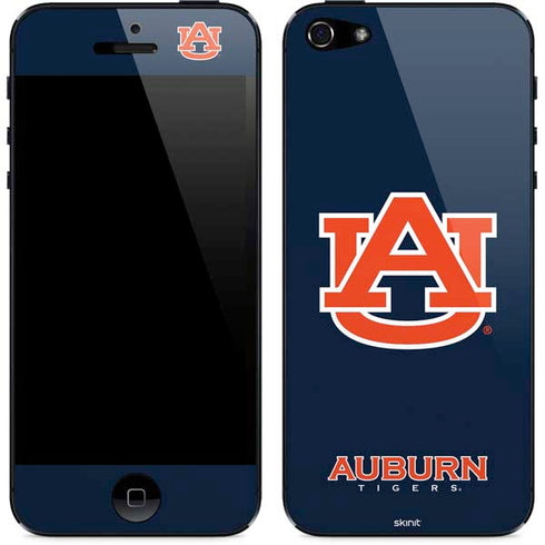 Auburn University Logo Blue iPhone 5/5s/5SE Skin