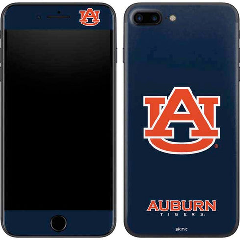 Auburn University Logo Blue iPhone 8 Plus Skin