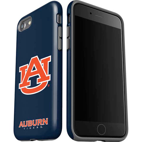 Auburn University Logo Blue iPhone SE (2nd & 3rd Gen) Pro Case