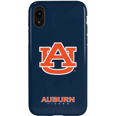 Auburn University Logo Blue iPhone XR Pro Case
