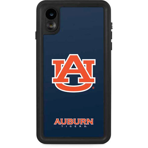 Auburn University Logo Blue iPhone XR Waterproof Case