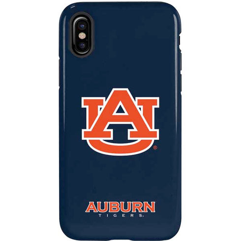 Auburn University Logo Blue iPhone XS Pro Case