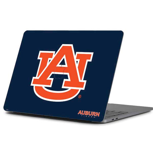 Auburn University Logo Blue Apple MacBook Pro 13-inch Skin