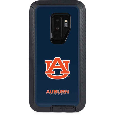 Auburn University Logo Blue Otterbox Defender Galaxy Skin