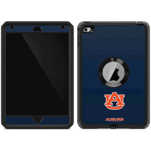 Auburn University Logo Blue Otterbox Defender iPad Skin