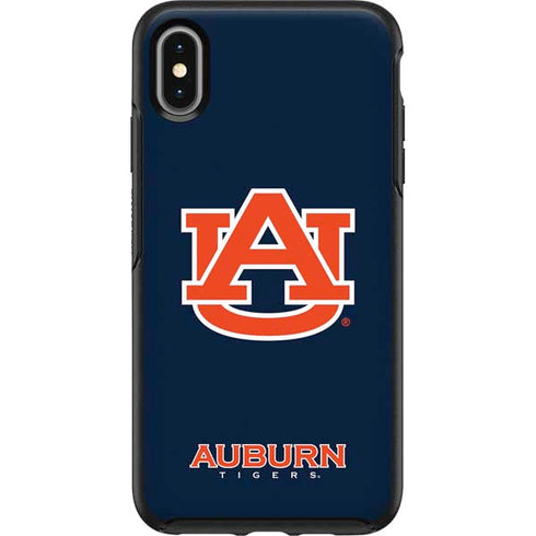 Auburn University Logo Blue Otterbox Symmetry iPhone Skin