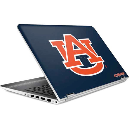 Auburn University Logo Blue HP Pavilion Skin