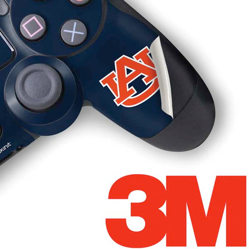 Auburn University Logo Blue PS4 Pro/Slim Controller Skin