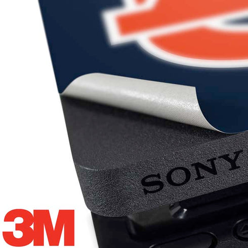 Auburn University Logo Blue PS4 Slim Skin
