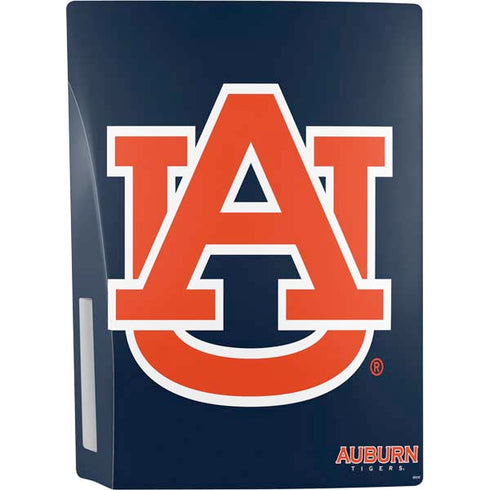 Auburn University Logo Blue PS5 Console Skin