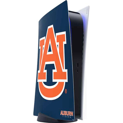 Auburn University Logo Blue PS5 Digital Edition Console Skin