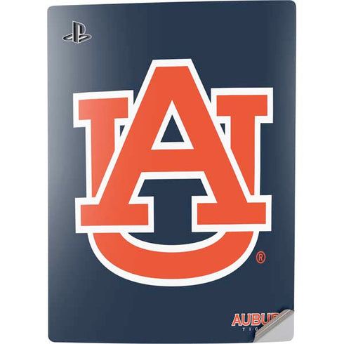 Auburn University Logo Blue PS5 Digital Edition Console Skin