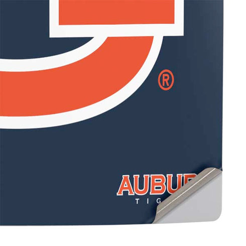 Auburn University Logo Blue PS5 Slim Digital Edition Console Skin