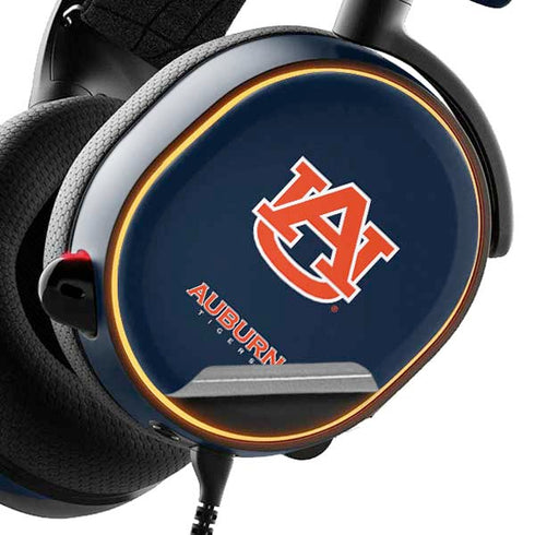 Auburn University Logo Blue SteelSeries Arctis 5 Skin