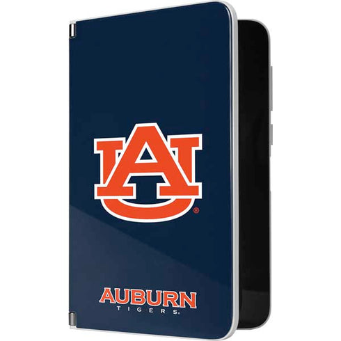 Auburn University Logo Blue Surface Duo Skin