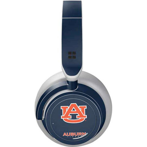 Auburn University Logo Blue Surface Headphones Skin