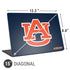 Auburn University Logo Blue Universal Laptop 15in (12.2 x 8.8in) Skin