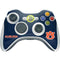 Auburn University Logo Blue Xbox 360 Wireless Controller Skin