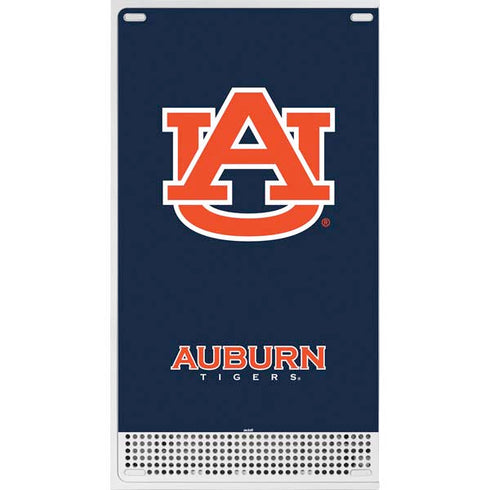 Auburn University Logo Blue Xbox Series S Bundle Skin