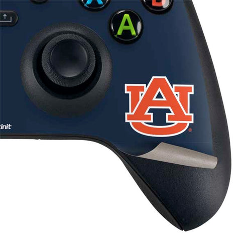Auburn University Logo Blue Xbox Series X Controller Skin