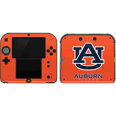 Auburn University Logo Orange Nintendo 2DS Skin