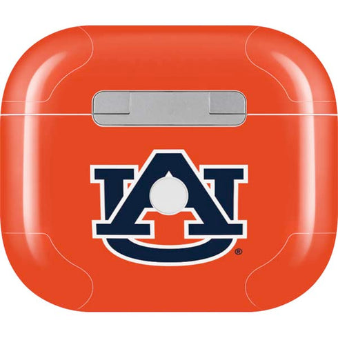 Auburn University Logo Orange Apple AirPods (3rd Gen 2021) Skin