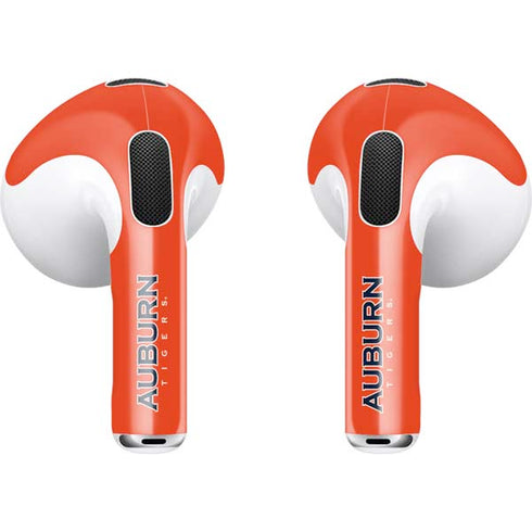 Auburn University Logo Orange Apple AirPods (3rd Gen 2021) Skin