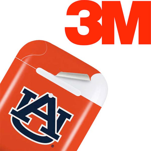 Auburn University Logo Orange Apple AirPods Skin