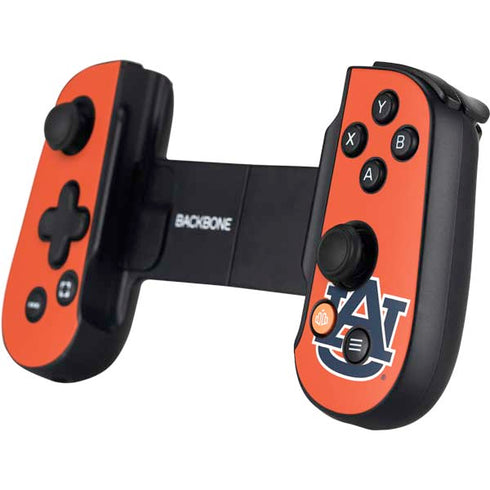 Auburn University Logo Orange Backbone One for iPhone Game Controller Skin