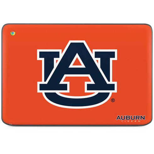 Auburn University Logo Orange HP Chromebook Skin
