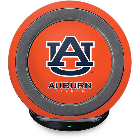 Auburn University Logo Orange Fast Charge Wireless Charging Stand Skin