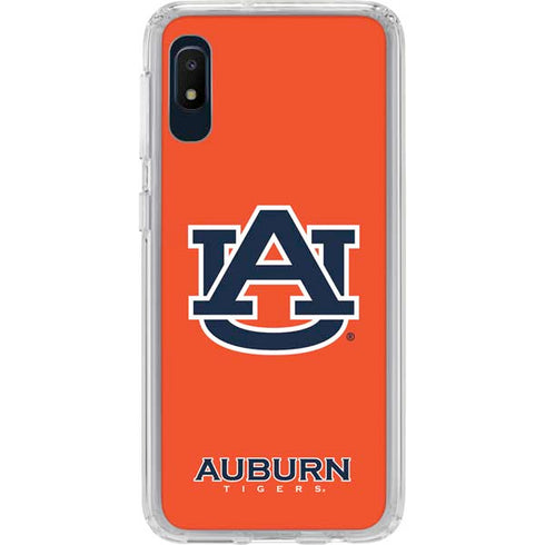 Auburn University Logo Orange Galaxy A10e Clear Case