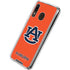 Auburn University Logo Orange Galaxy A30 Clear Case