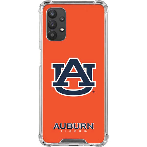 Auburn University Logo Orange Galaxy A32 5G Clear Case