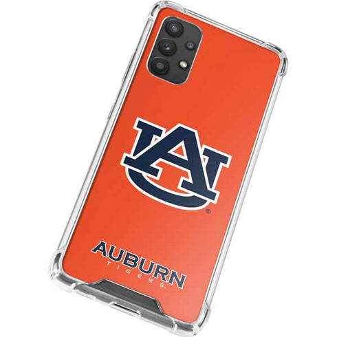 Auburn University Logo Orange Galaxy A32 5G Clear Case