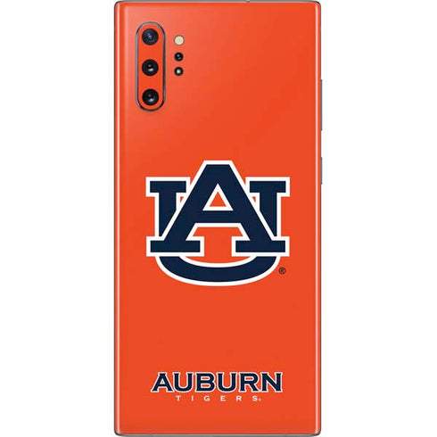 Auburn University Logo Orange Galaxy Note 10 Plus Skin